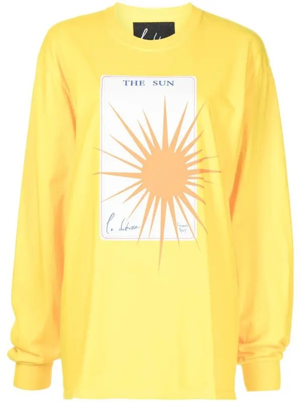 NWT La Detresse Strength Electric Long-Sleeve “The Sun” Top XS Extra Small - Picture 2 of 5